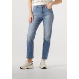 Lee - Carol - Spijkerbroek - Mintblue - 369-grams Denim, Hoge Taille, Cropped Model