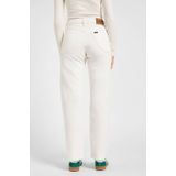 Lee Rider Classic broek voor dames, wit, 24W x 31L