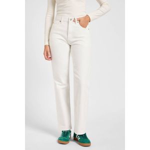 Lee Rider Classic broek voor dames, wit, 24W x 31L