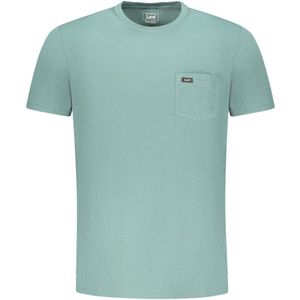 Lee - Pocket Tee - T-shirt - Groen - Katoen - Regular Fit