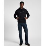 Stretchbroeken - Bolton - Leren Badge - Ritssluiting - Extreme Motion Stretchstof