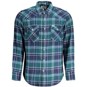 Longsleeve - Groen - MW7367 - Plaid Western Shirt