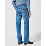 Wrangler - Horizon - Spijkerbroek - Blauw - Bootcut Fit - Middelhoge Taille