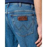 River - Jeans - Blauw - Katoen - Regular Tapered Fit