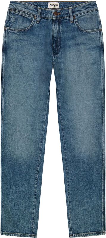 River - Jeans - Blauw - Katoen - Regular Tapered Fit