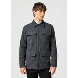 Wrangler - Jacket - Charcoal Heather - Heren Jassen