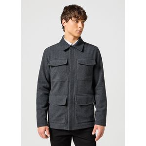 Wrangler - Jacket - Charcoal Heather - Heren Jassen