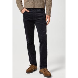 Wrangler - Greensboro - Heren Ribbroek - Black - Katoen/Elastaan