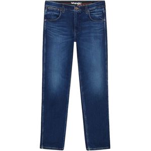 Wrangler Greensboro Blue Jam Regular Straight Jeans-Heren