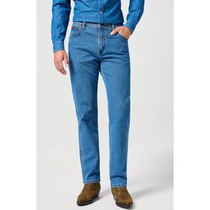Wrangler - Texas - Spijkerbroek - Blauw - Katoen - Rechte Pijp