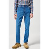 Wrangler - Texas Slim Fit - Spijkerbroek - Blauw - Denim