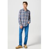 Wrangler - Texas Slim Fit - Spijkerbroek - Blauw - Denim