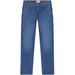Wrangler - Texas Slim Fit - Spijkerbroek - Blauw - Denim