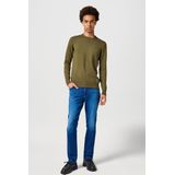 Wrangler Men's Texas Slim Jeans, Blue Jam, 29 W/32 L