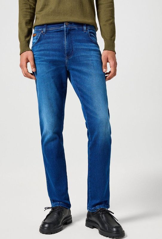 Wrangler Men's Texas Slim Jeans, Blue Jam, 29 W/32 L