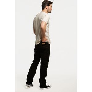 Wrangler 13MWZ Heren Straight Fit Jeans Zwart