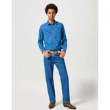 Wrangler Herren Jeans 13MWZ, Original Regular Bootcut Fit, Straight Leg, STONEWASHED, 32W / 32L