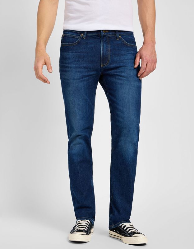Lee - X Straight - Jeans - Donker Inktblauw - 20% Gerecycled Katoen