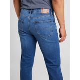 Lee - X Straight - Jeans - Donkerblauw - Katoen-Lyocell Mengsel