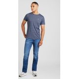Lee - X Straight - Jeans - Donkerblauw - Katoen-Lyocell Mengsel