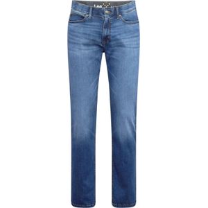 Lee - X Straight - Jeans - Donkerblauw - Katoen-Lyocell Mengsel