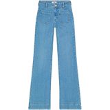 Wrangler Dames Flare Jeans, Velvet Sky, 24W x 32L