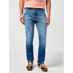 Wrangler - Greensboro - Heren Regular-fit Jeans - Mid Authentic Wash