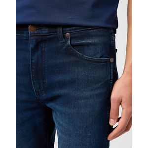 Wrangler - Larston - Heren Slim-fit Jeans - Sapphire Stone