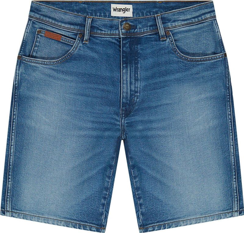 Wrangler - Texas - Korte Jeans - Comfortabel Stretchdenim - Traditionele Knielengte