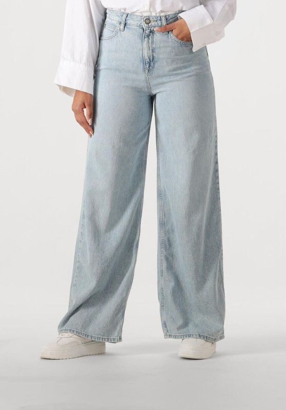 Lee Dames Jeans Stella A Line, High Waist Wide Leg Fit, brede pijpen, Calm Waters, 26W x 33L