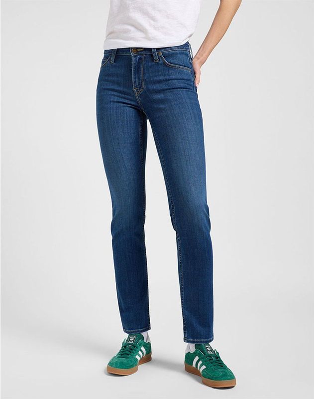 Lee - Elly - Spijkerbroek - Blauw - Slanke Pasvorm