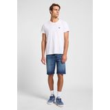 Jeansshorts - Korte - Denim - Blauw - Katoen/Polyester/Elastaan