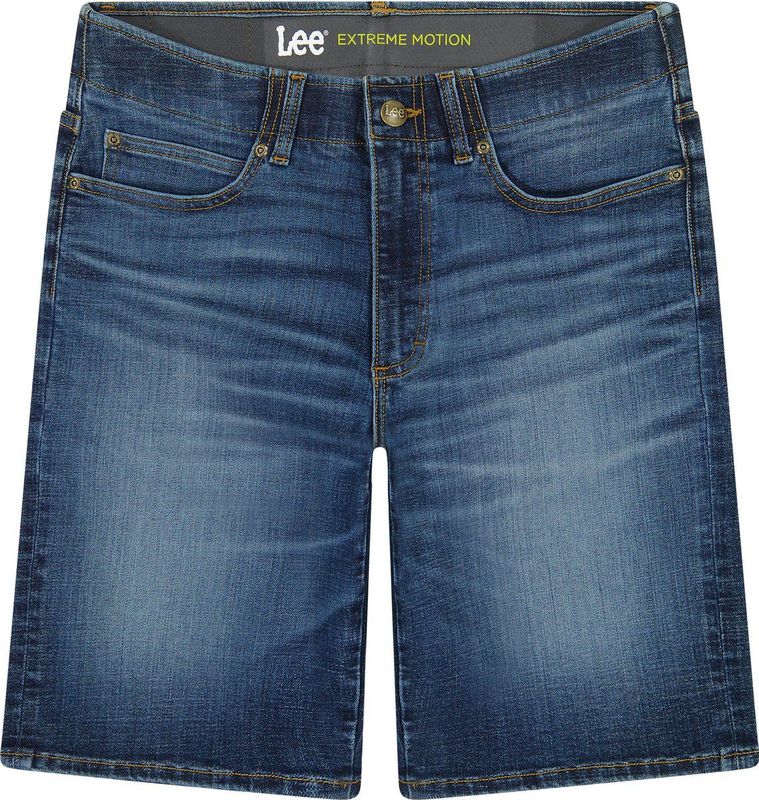 Jeansshorts - Korte - Denim - Blauw - Katoen/Polyester/Elastaan