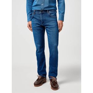 Wrangler - Greensboro - Jeans - Blauw - Katoen