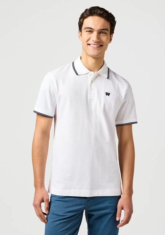 Poloshirt - Wit - Regular Fit - 100% Katoen