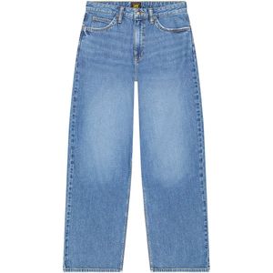 Lee - Stella - Wide Leg Jeans - Ink Pool - Retro Stijl