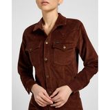 Lee - Western Jumpsuit - Luxe Brown - Lange Mouwen