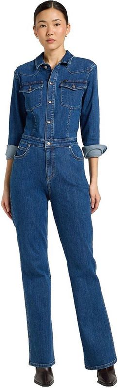Lee - Western Jumpsuit - Indigoblauw - Slim Fit