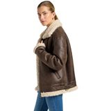 Lee - Aviator Jas - Luxe Brown - Tussenjas
