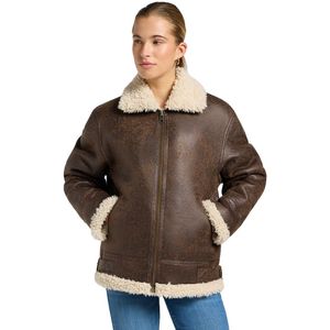 Lee - Aviator Jas - Luxe Brown - Tussenjas