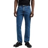 Lee - Brooklyn - Spijkerbroek - Middenblauw - Klassieke Pasvorm