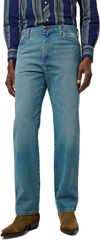 Wrangler - 13MWZ - Herenjeans - Iron Forge - Original Regular Fit - Rechte Pijp