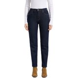 Lee - Carol - Hoogzittende Jeans - Donker Indigoblauw - Enkellang