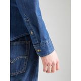 Levi´s - Battery Overhemd - Blauw - Katoen/Gerecycled Katoen/Polyester