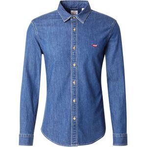 Levi´s - Battery Overhemd - Blauw - Katoen/Gerecycled Katoen/Polyester