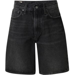 LEVI'S - 468® - Korte Jeansbroek - Zwart - Katoen