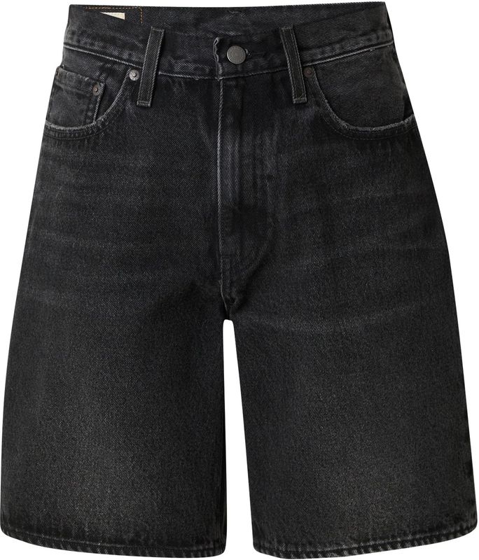 LEVI'S - 468® - Korte Jeansbroek - Zwart - Katoen