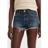 Levi´s - 501™ Original Korte Jeans - Blauw - 100% Katoen