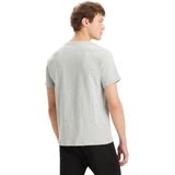 Original Housemark - T-shirt - Grijs - Katoen - Korte Mouwen