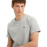 Original Housemark - T-shirt - Grijs - Katoen - Korte Mouwen